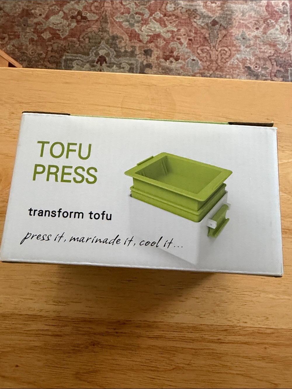 Tofu Press - Green Tofu Press for Home Kitchen